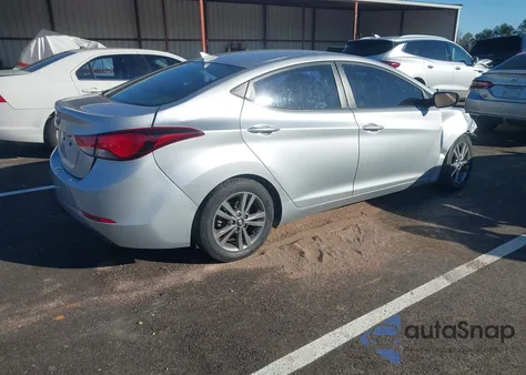 2014 Hyundai Elantra Se from USA, damaged, VIN 5NPDH4AE3EH510932